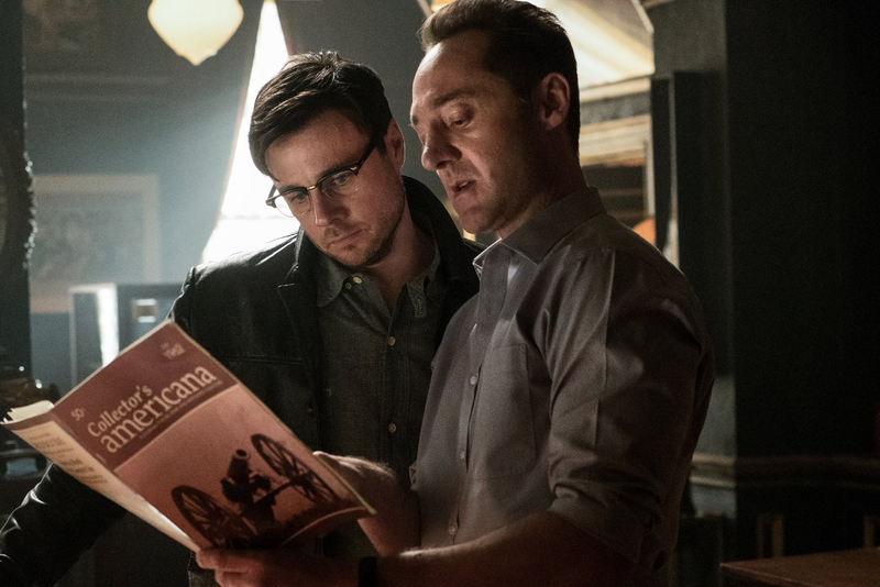 Image: Brennan Brown and Rupert Evans in season two, Liane Hentscher/Amazon